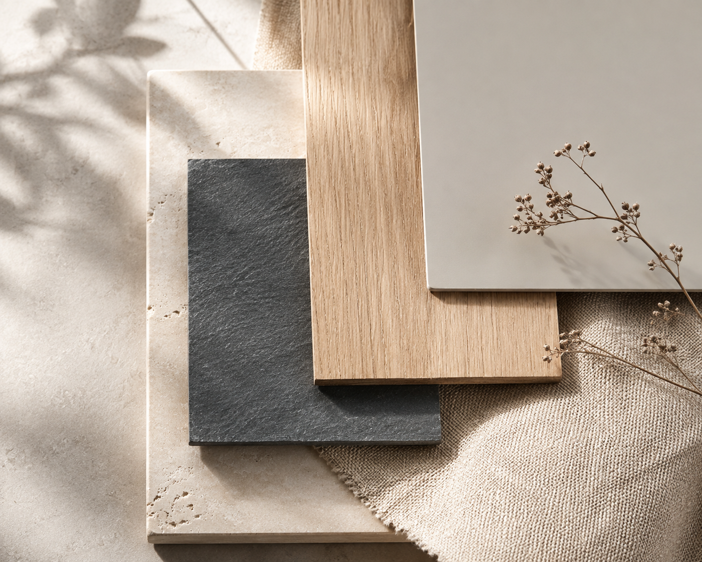 Naturmaterialien im Detail
